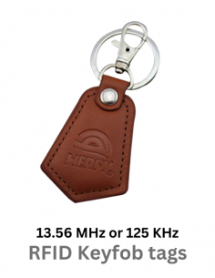 พวงกุญแจหนัง RFID