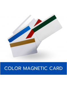 บัตรแถบแม่เหล็กสี Hi-Co