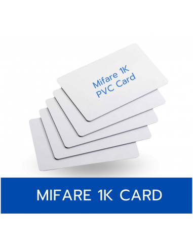 บัตร Mifare 13.56 MHz, 0.8 mm.
