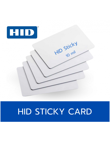 บัตร Sticky HID Fargo 10 mil