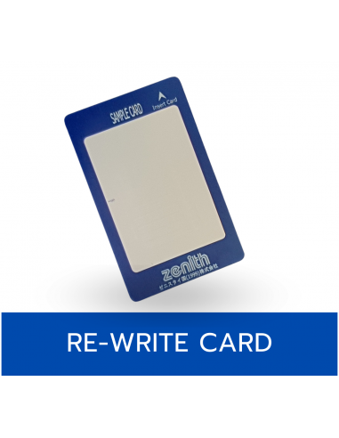 บัตรพิมพ์ซ้ำได้ ( Re-writable cards )