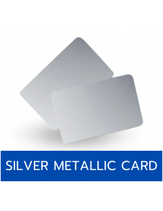 บัตรสีเงิน แมทาลิค PVC 0.76...
