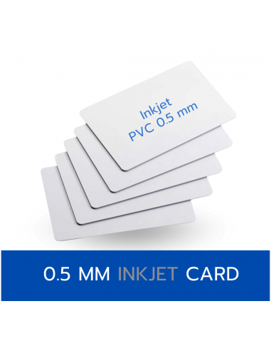 บัตร INKJET PVC 0.5 มม.
