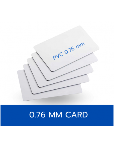 บัตรพีวีซี 0.76 มม. 500 ใบ