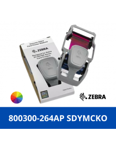 Zebra 800300-264AP, SDYMCKO...