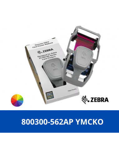 Zebra 800300-562AP, YMCPKO ribbon- 200 Prints
