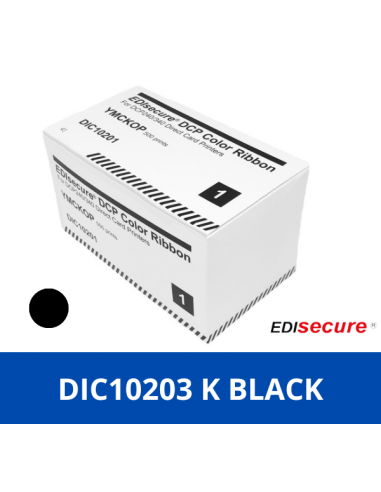 EDIsecure DIC10203 Black ribbon