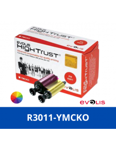 ริบบอนสี YMCKO R3011