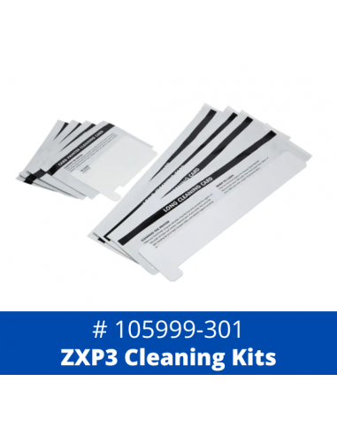 ชุดทำความสะอาด Zebra ZXP3 -105999-301