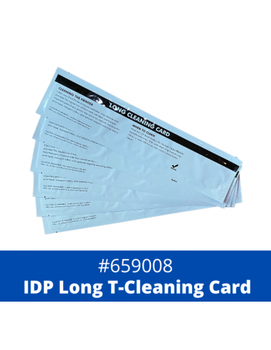 บัตรทำความสะอาดแบบยาว Smart IDP 659008