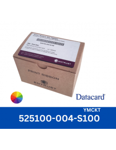 Datacard 525100-005-S100 YMCKT 2