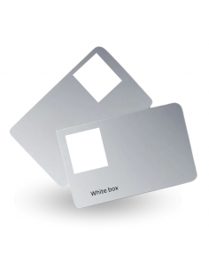 บัตรเงินแมทาลิค PVC 0.76 มม.