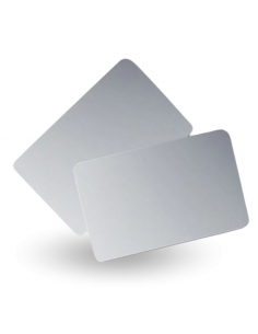 บัตรสีเงิน แมทาลิค PVC 0.76...